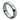 Domed Faceted Ring Stepped Edge- 6mm - Le Vive Jewelry in Riverside
