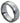 Domed Faceted Ring Stepped Edge - 8mm - Le Vive Jewelry in Riverside