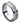 Grey Carbon Fiber Inlay Low Beveled Edge - 8mm - Le Vive Jewelry in Riverside