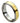 Polished Shiny Gold Plated Center & Low Beveled Edge- 6mm - Le Vive Jewelry in Riverside