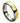 High Polished Yellow Gold IP Plated Center - 6mm - Le Vive Jewelry in Riverside