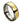High Polished Yellow Gold IP Plated Shiny Center - 8mm - Le Vive Jewelry in Riverside