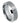 Brushed Center Shiny Beveled Edge with Black Diamond - 8mm - Le Vive Jewelry in Riverside
