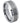 Brushed Line Center with & 0.07ct Black Diamond Center Stone - 8mm - Le Vive Jewelry in Riverside