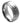 Brushed Finish Center Shiny Stepped Edge with 0.07ct Black Diamond Center Stone - 9mm - Le Vive Jewelry in Riverside