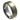Yellow Gold Plated Edge with 0.07ct Black Diamond Center Stone - 8mm - Le Vive Jewelry in Riverside