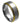Yellow Gold Plated Edge with 0.07ct Black Diamond Center Stone - 8mm - Le Vive Jewelry in Riverside