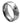Faceted Shiny Finish with 0.07ct Black Diamond - 8mm - Le Vive Jewelry in Riverside