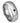 Domes High Polished with 0.07ct  Black Diamond Center Stone - 8mm - Le Vive Jewelry in Riverside