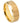 Brush Gold Plated Center & Shiny Beveled Edge - 8mm - Le Vive Jewelry in Riverside