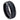 Black IP Plated Shiny Grooved Center Brushed Beveled Edge - 8mm - Le Vive Jewelry in Riverside