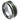 High Polish with Green & Black Carbon Fiber Inlay Beveled Edge - 9mm - Le Vive Jewelry in Riverside