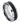 High Polished Beveled Edge with Notches & Black IP Plated Hammered Finish ��������� 8mm - Le Vive Jewelry in Riverside