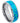 Synthetic Blue Green Opal Inlay Dome - 8mm - Le Vive Jewelry in Riverside