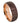 Semi-Domed Brushed Brown IP Plated & Rose Gold IP Plated ��������� 8mm - Le Vive Jewelry in Riverside