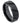 Black IP Plated Multiple Diagonal Grooves Brushed Center - 8mm - Le Vive Jewelry in Riverside