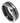 Black IP Plated Grooved Center, Black Carbon Fiber Inlay Inside - 8mm - Le Vive Jewelry in Riverside