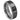 Gun Metal IP Plated Brushed Center Shiny Beveled Edge 8mm - Le Vive Jewelry in Riverside
