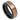 Two-tone Brushed Rose Gold IP Finish; Black IP Inside & Beveled Edge 8mm - Le Vive Jewelry in Riverside
