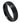 Domed Black IP Plated Brushed Center High Polished Grooved Edge- 6mm - Le Vive Jewelry in Riverside