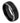 Two-tone Black IP Brushed Center & Steel Color Stepped Edge - 8mm - Le Vive Jewelry in Riverside