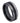 Two-tone Black I Brushed Center & Steel Color Stepped Edge - 8mm - Le Vive Jewelry in Riverside