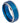 Blue I Brushed Center High Polish Stepped/Beveled Edge - 9mm - Le Vive Jewelry in Riverside
