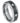 Screw Accents over Black Carbon Fiber Inlay High Polished Beveled Edge - 8mm - Le Vive Jewelry in Riverside
