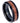 Black IP Plated Beveled Edge with Hawaiian Koa Wood Inlay - 8mm - Le Vive Jewelry in Riverside