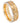 Rose Gold IP Plated Brushed Center Beveled Edge with Zipper Grooved Center - 8mm - Le Vive Jewelry in Riverside