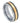 Yellow Gold IP Hammered Center with Black IP Plated Stripes on the side - 8mm - Le Vive Jewelry in Riverside