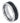 Two-tone Black IP Center with Diagonal Grooves - 8mm - Le Vive Jewelry in Riverside