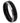 Black IP Plated Center High Polished Steel Color Beveled Edge - 6mm - Le Vive Jewelry in Riverside