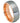 Domed Rose Gold IP Plated Inside & Gun Metal Brushed Center - 8mm - Le Vive Jewelry in Riverside