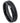 Black IP Plated Shiny Grooved Center Brushed Beveled Edge - 6mm - Le Vive Jewelry in Riverside