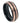 Two-tone Black IP Inside & Rose Gold IP Hammered Finish with Black IP Center Groove Stepped Edge - 8mm - Le Vive Jewelry in Riverside