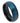 Two-tone Blue IP & Black IP Plated Hammered Finish High Polished Stepped/Beveled Edge - 8mm - Le Vive Jewelry in Riverside