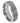 Sandblasted Finish Center Shiny Stepped Edge - 8mm - Le Vive Jewelry in Riverside