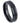 Black IP Plated Brushed Center Shiny Lines on each side Beveled Edge - 6mm - Le Vive Jewelry in Riverside