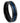 Black IP Plated Ring with Blue IP Plated Grooved Center - 6mm - Le Vive Jewelry in Riverside