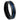 Black IP Plated Ring with Blue IP Plated Grooved Center - 6mm - Le Vive Jewelry in Riverside