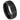Black IP Plated Diagonal Grooves Stepped Edge - 8mm - Le Vive Jewelry in Riverside