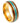 Yellow Gold IP Plated with Rosewood & Crushed Turquoise Inlay - 8mm - Le Vive Jewelry in Riverside