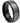 Domed Black IP Plated Rolled Wire Inlay- 8mm - Le Vive Jewelry in Riverside