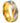 Two-tone Gray & Yellow IP Plated Notched Ring - 8mm - Le Vive Jewelry in Riverside