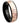 Domed Black IP Plated Real Deer Antler Inlay - 8mm - Le Vive Jewelry in Riverside