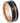 Rose Gold & Black IP Plated Faceted Groove - 8mm - Le Vive Jewelry in Riverside