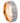 Two-tone Rose Gold IP Plated Beveled Edge & Brushed Finish - 8mm - Le Vive Jewelry in Riverside