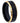 Black & Yellow Gold IP Brushed Center Beveled Edge - 8mm - Le Vive Jewelry in Riverside