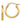 10K-Yellow Gold Hoops 2.6 Grams - Le Vive Jewelry in Riverside